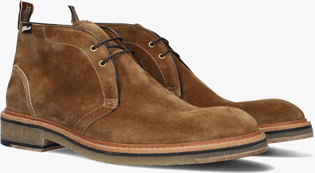 FLORIS VAN BOMMEL camel floris van bommel veterboots sfm-50124