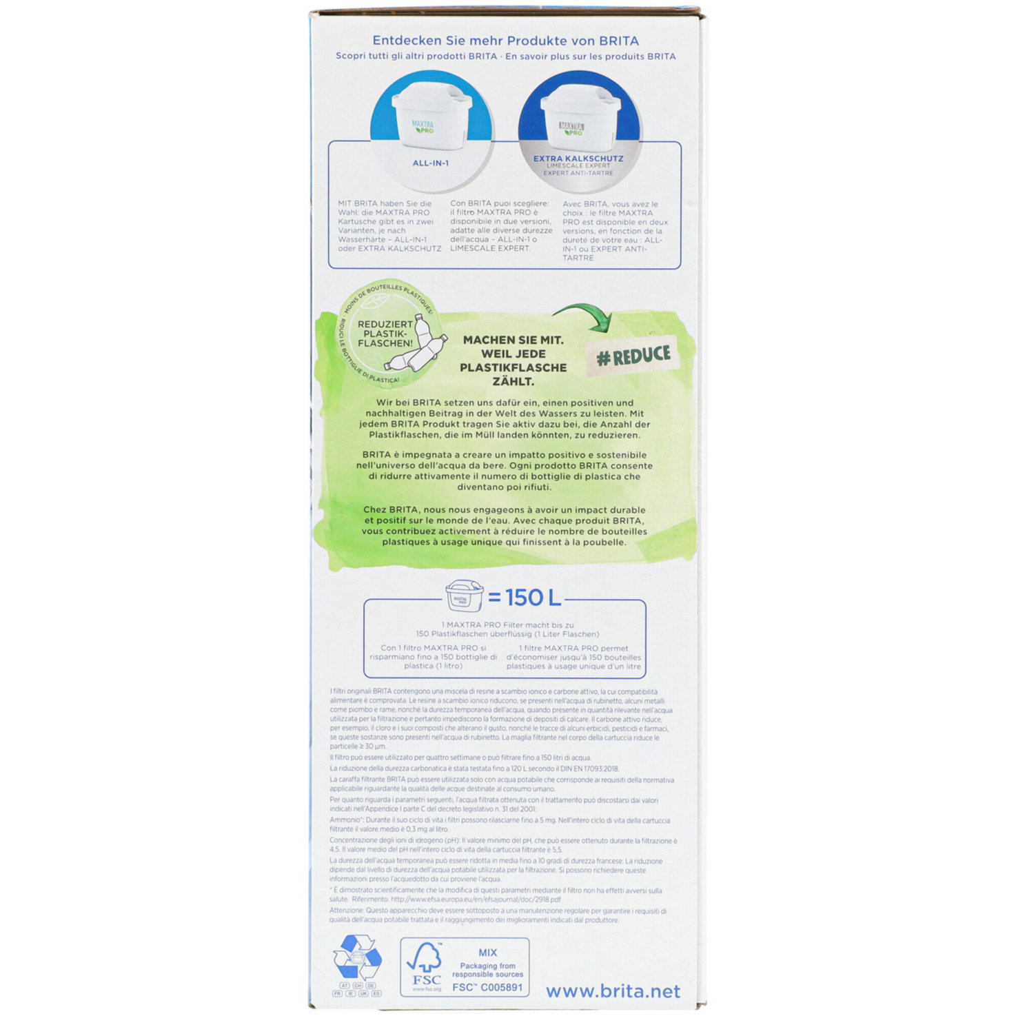 Brita Marella Maxtra Pro blau 2.4l