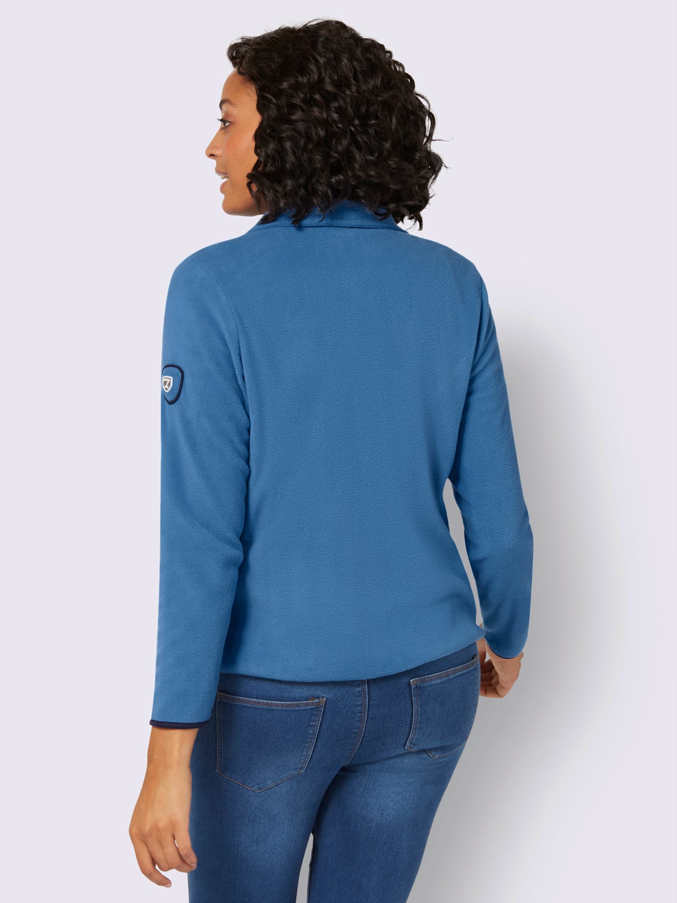 Veste polaire traitement contre les bouloches