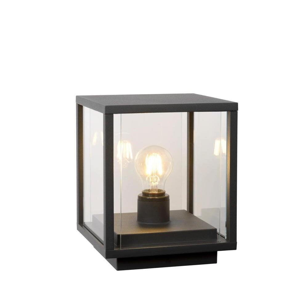 LED-sokkellamp met één lamp en glazen behuizing