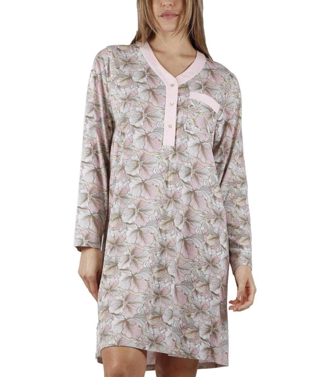 Chemise de nuit manches longues Made With Love Admas