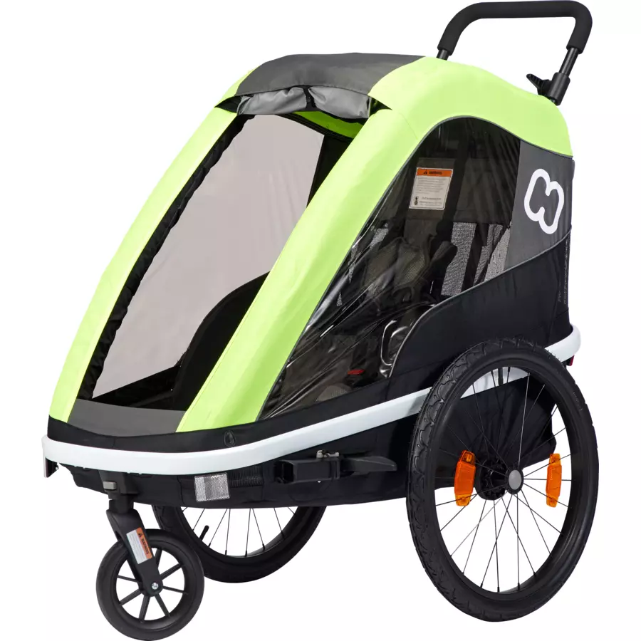 hamax Kinderfahrradanhänger Avenida ONE Lime