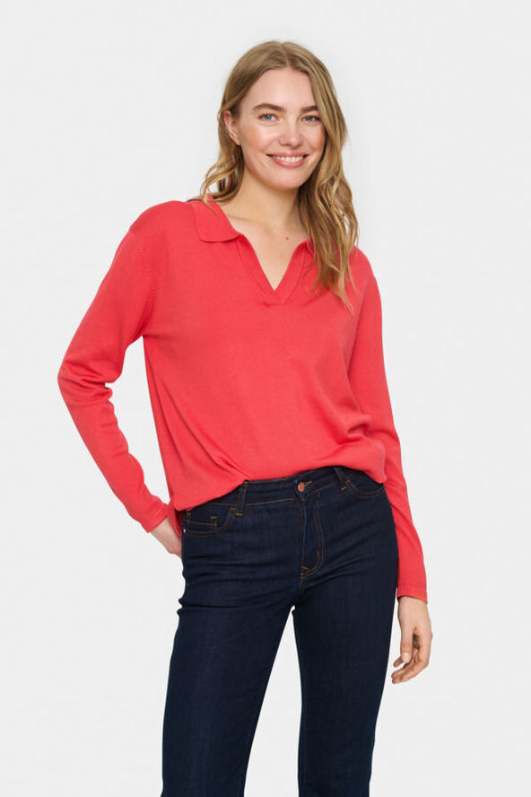 Saint Tropez MilaSZ Polo Pullover Cayenne