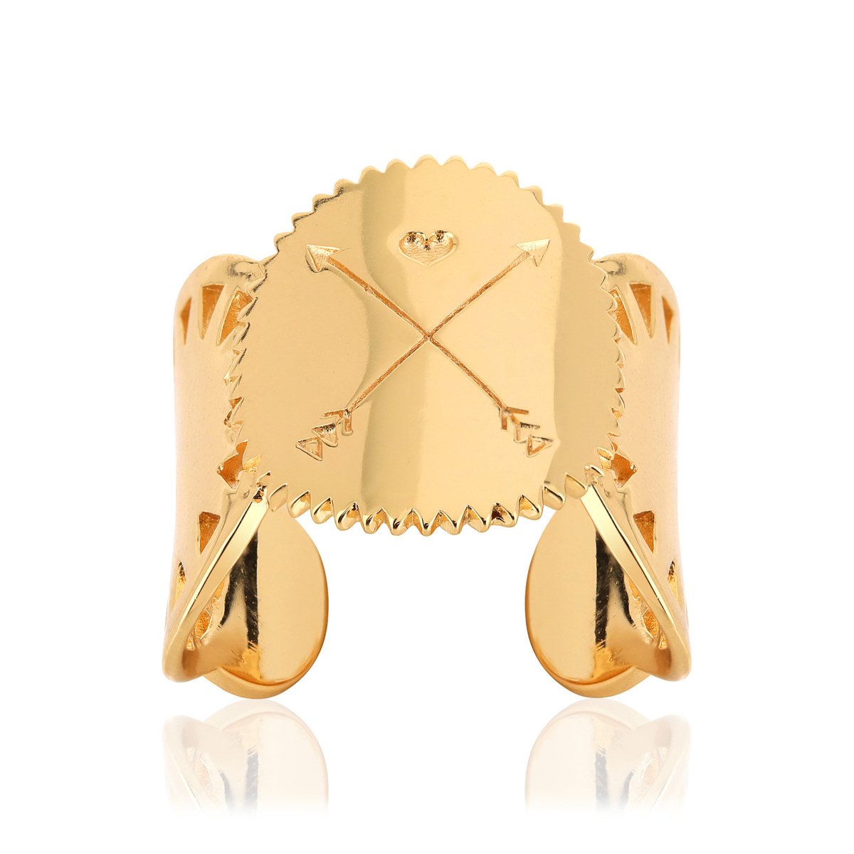 Bague dorée