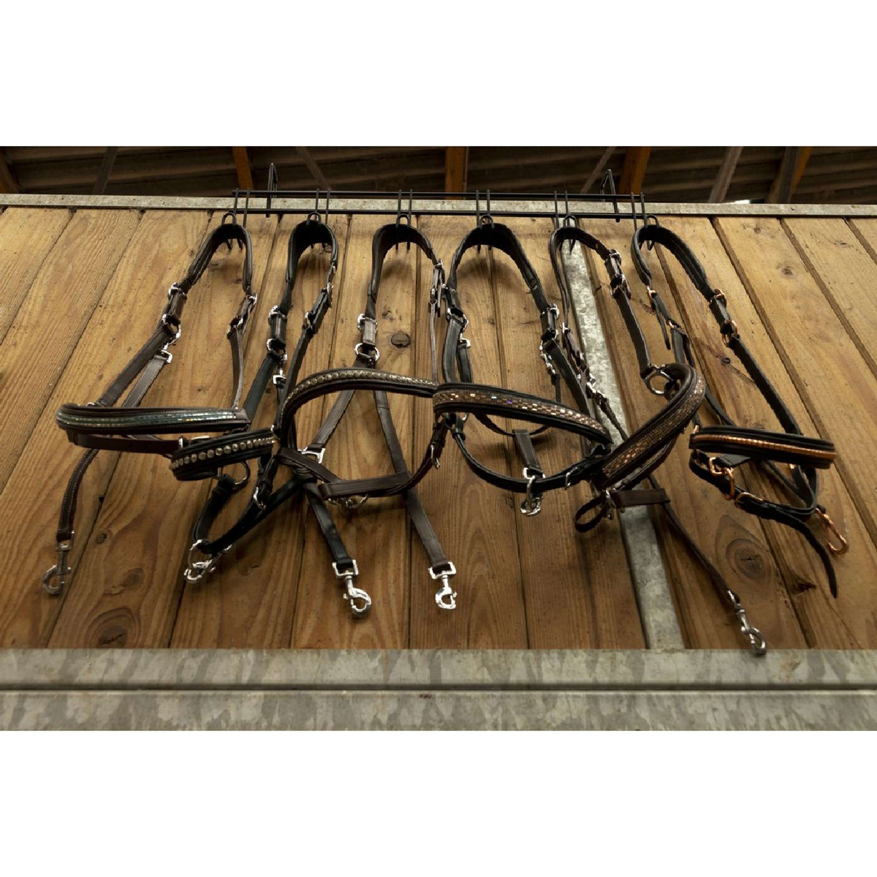 Hippotonic Hoofdstelhanger met 6 Haken Zwart