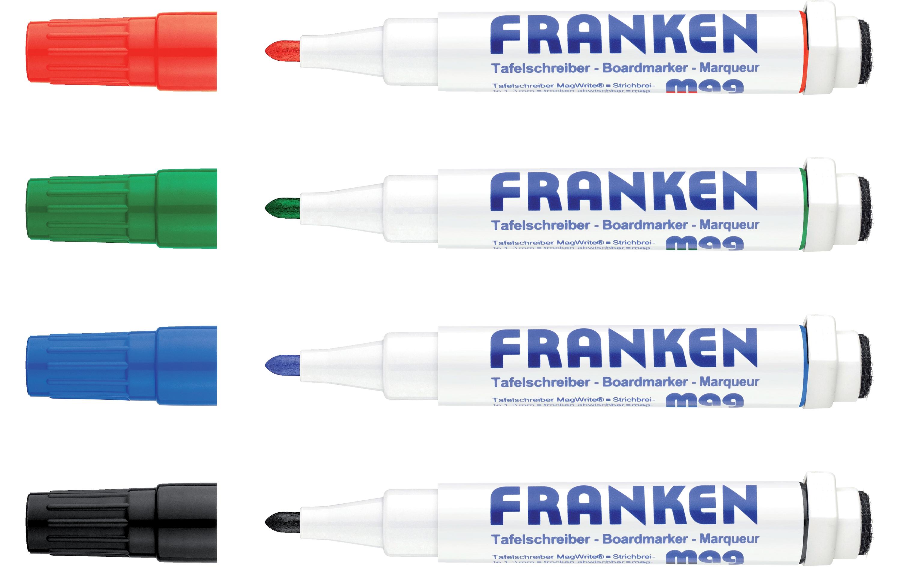 Whiteboard-Marker Mag Write 1- 3 mm, SortiertKombi-Marker mit Pigmenttinte