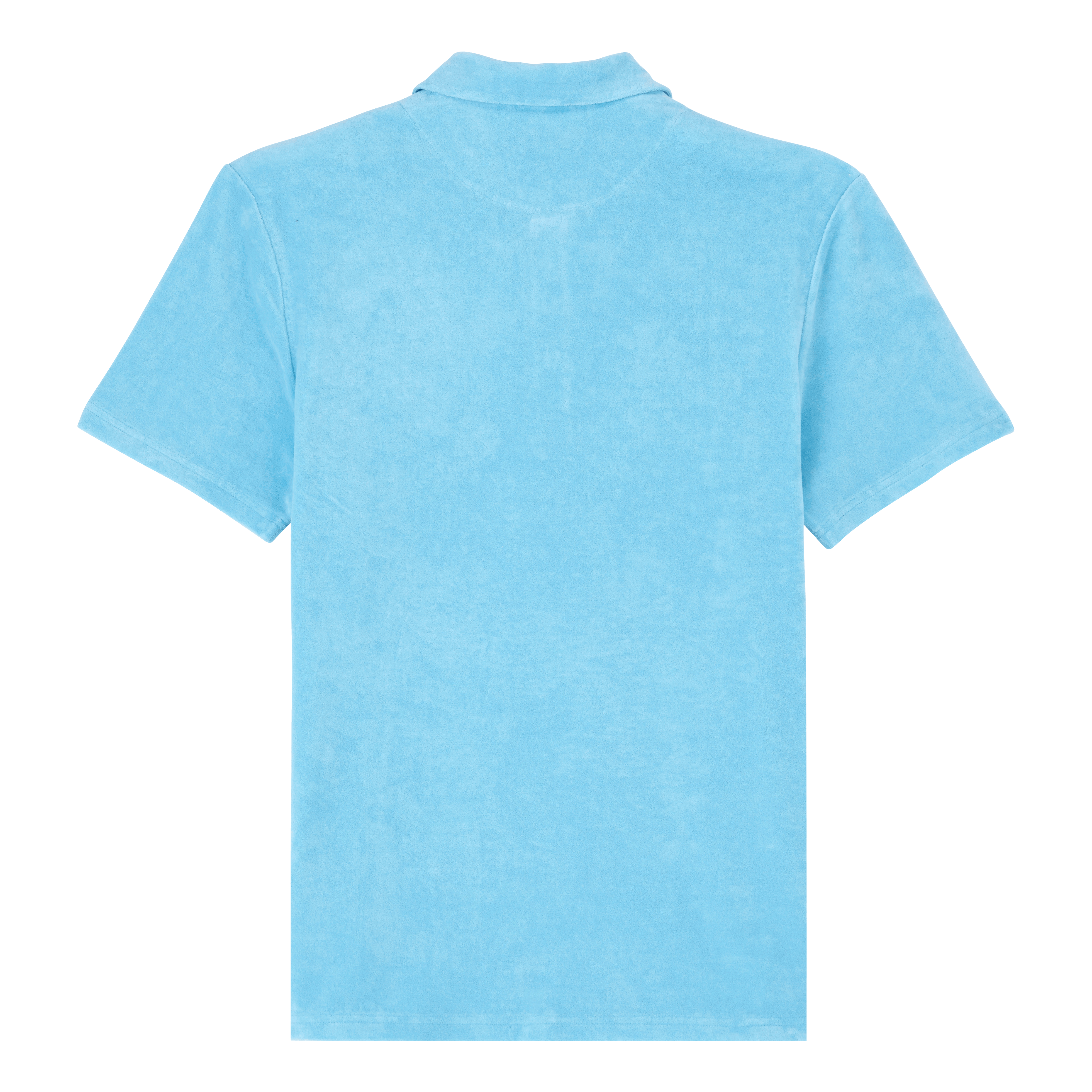 Polo en Coton Éponge Organique Homme Uni
