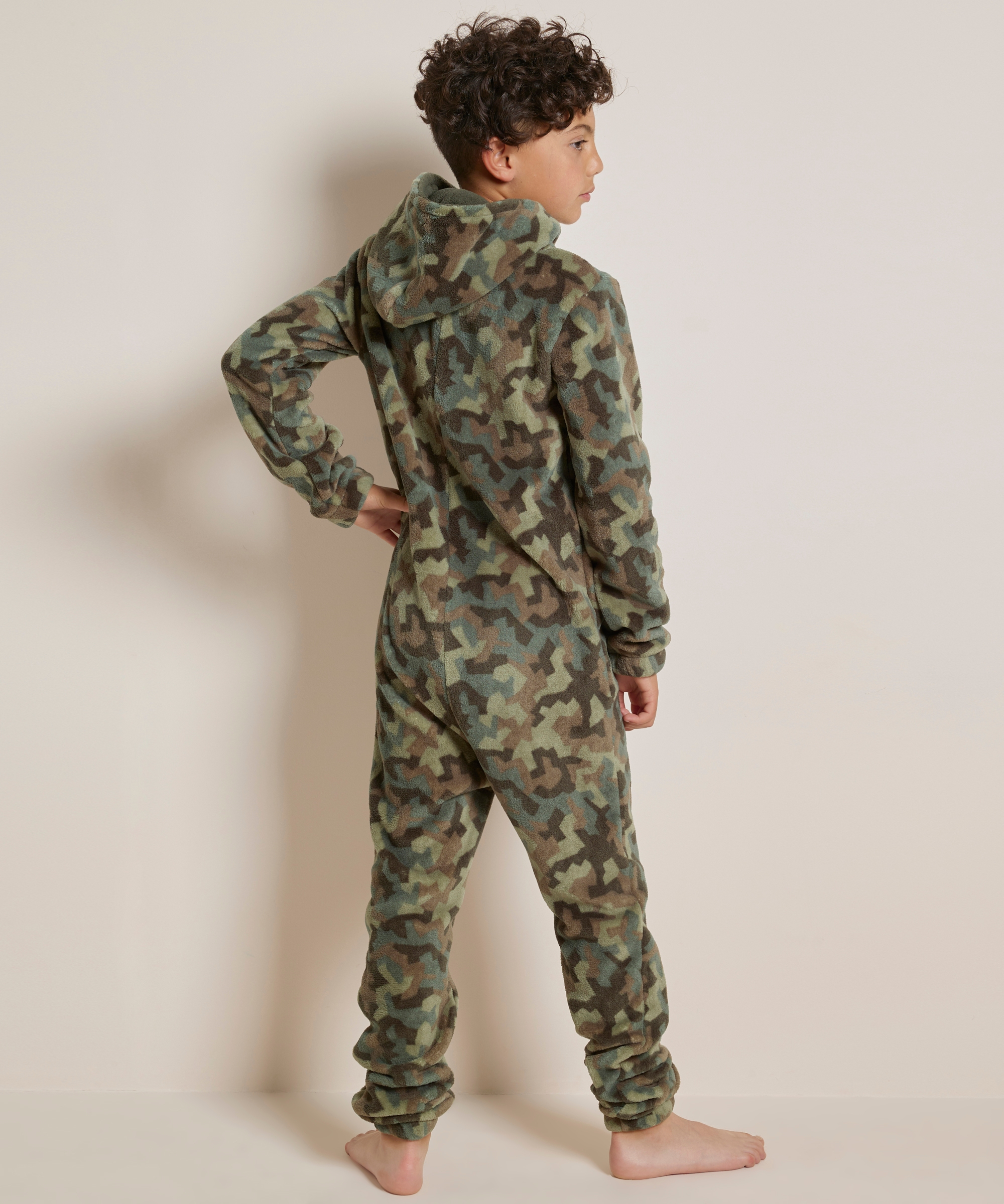 onesie met capuchon