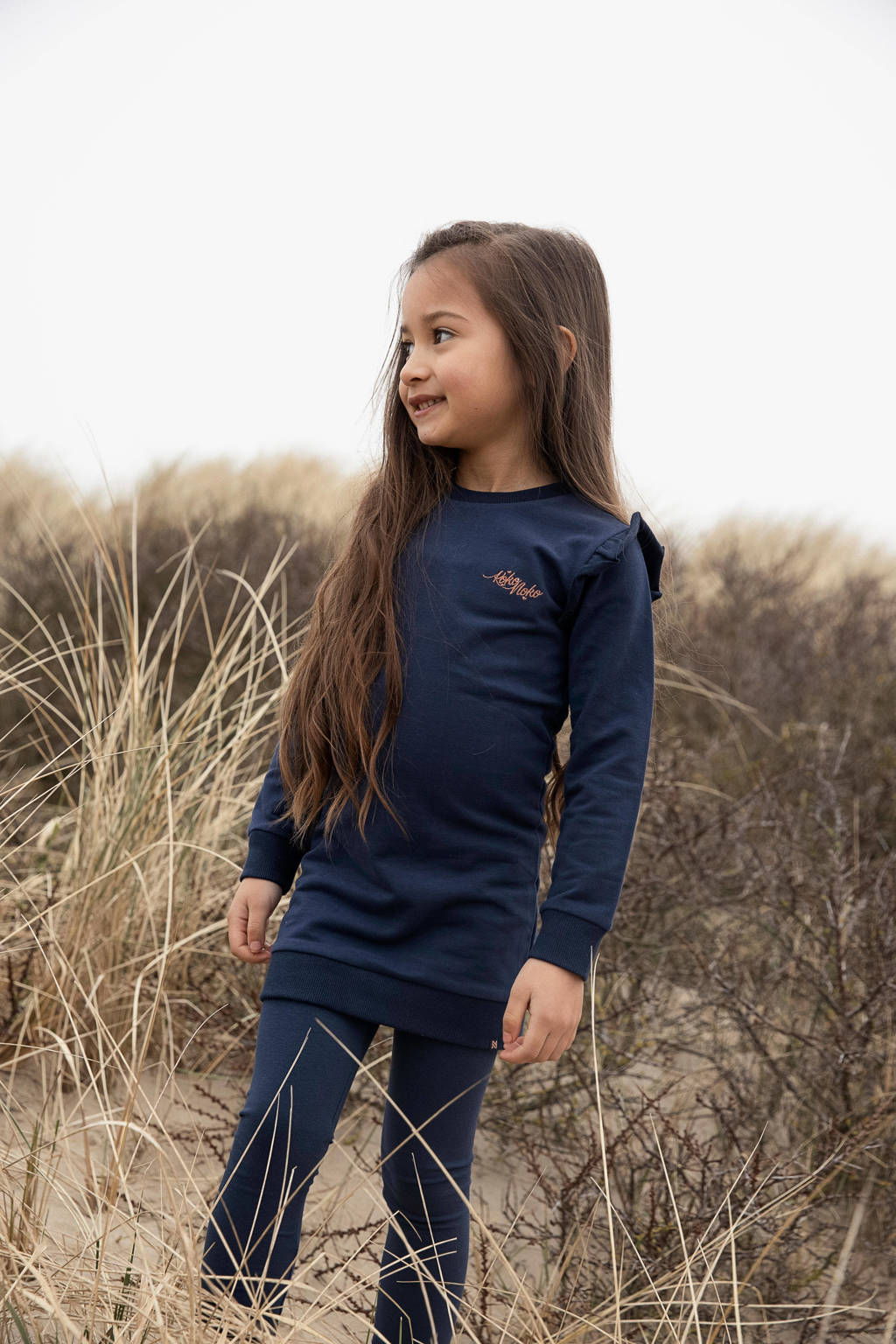 Koko Noko legging Nadia - set van 2 donkerblauw