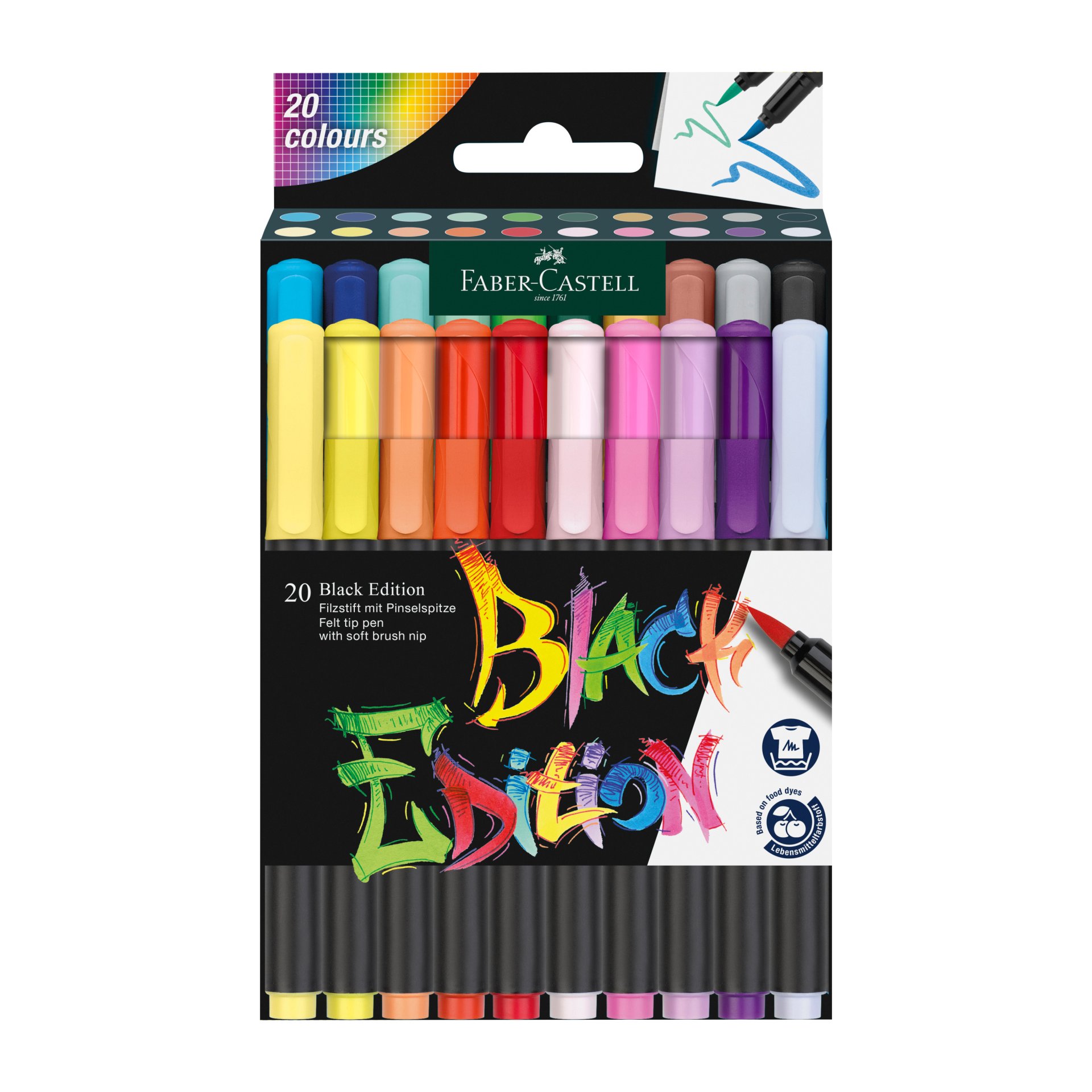 Faber-Castell Pinselstift Black Edition Set