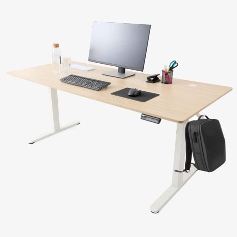 Höhenverstellbarer Schreibtisch 180 x 80 cm