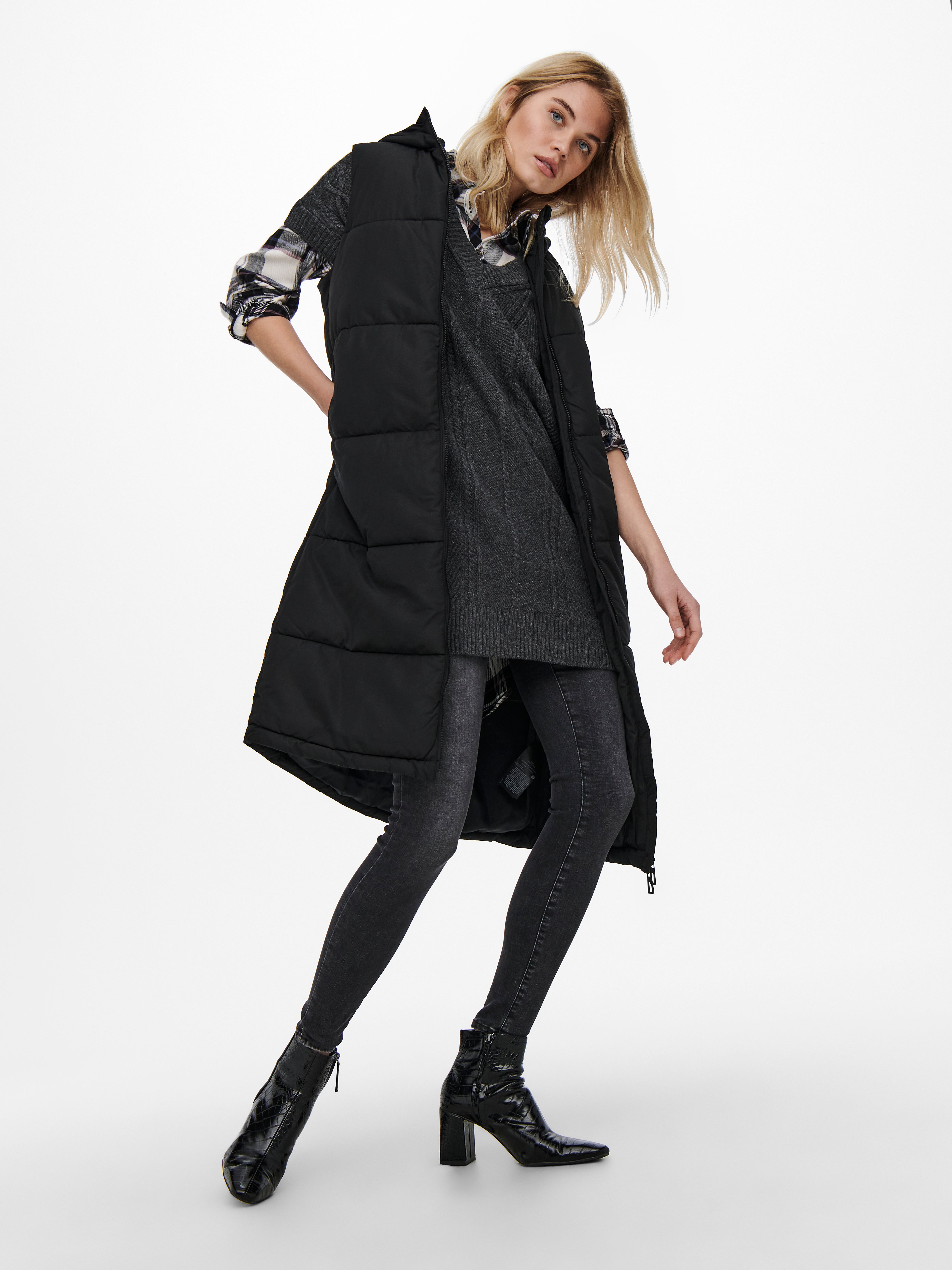 ONLALINA Steppweste Black
