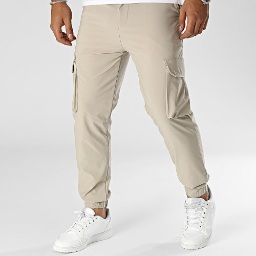 Pantalon Cargo Beige