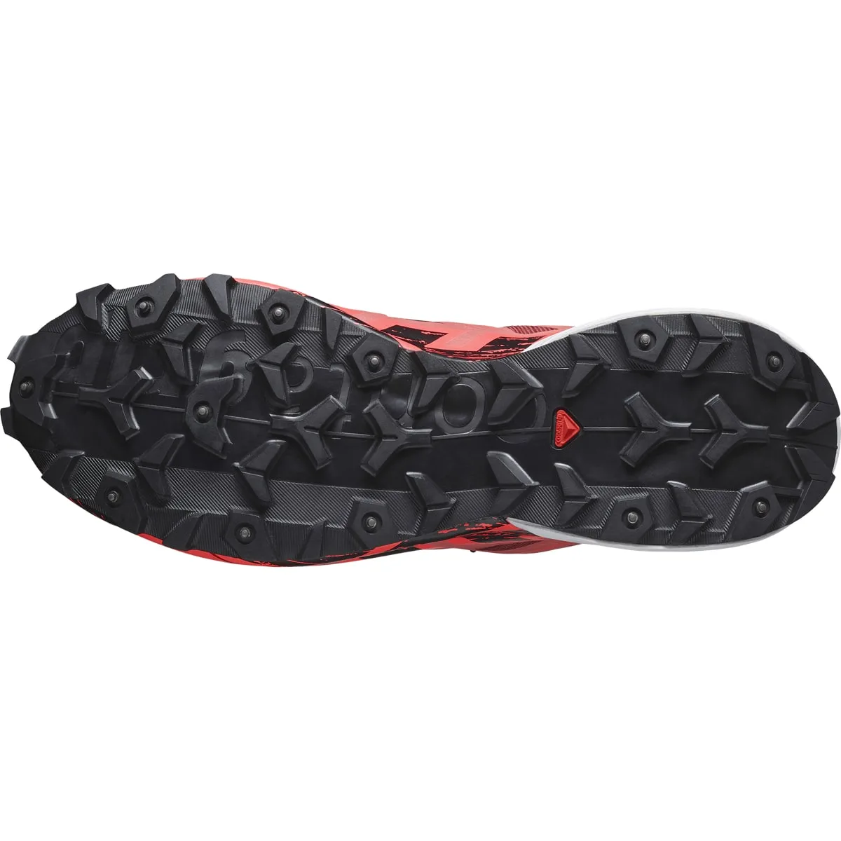 Salomon Unisex Spikecross 6 GORE-TEX Cow Hide/Black/Fiery Coral