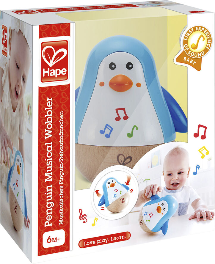 Hape Hape Penguin Wobbler