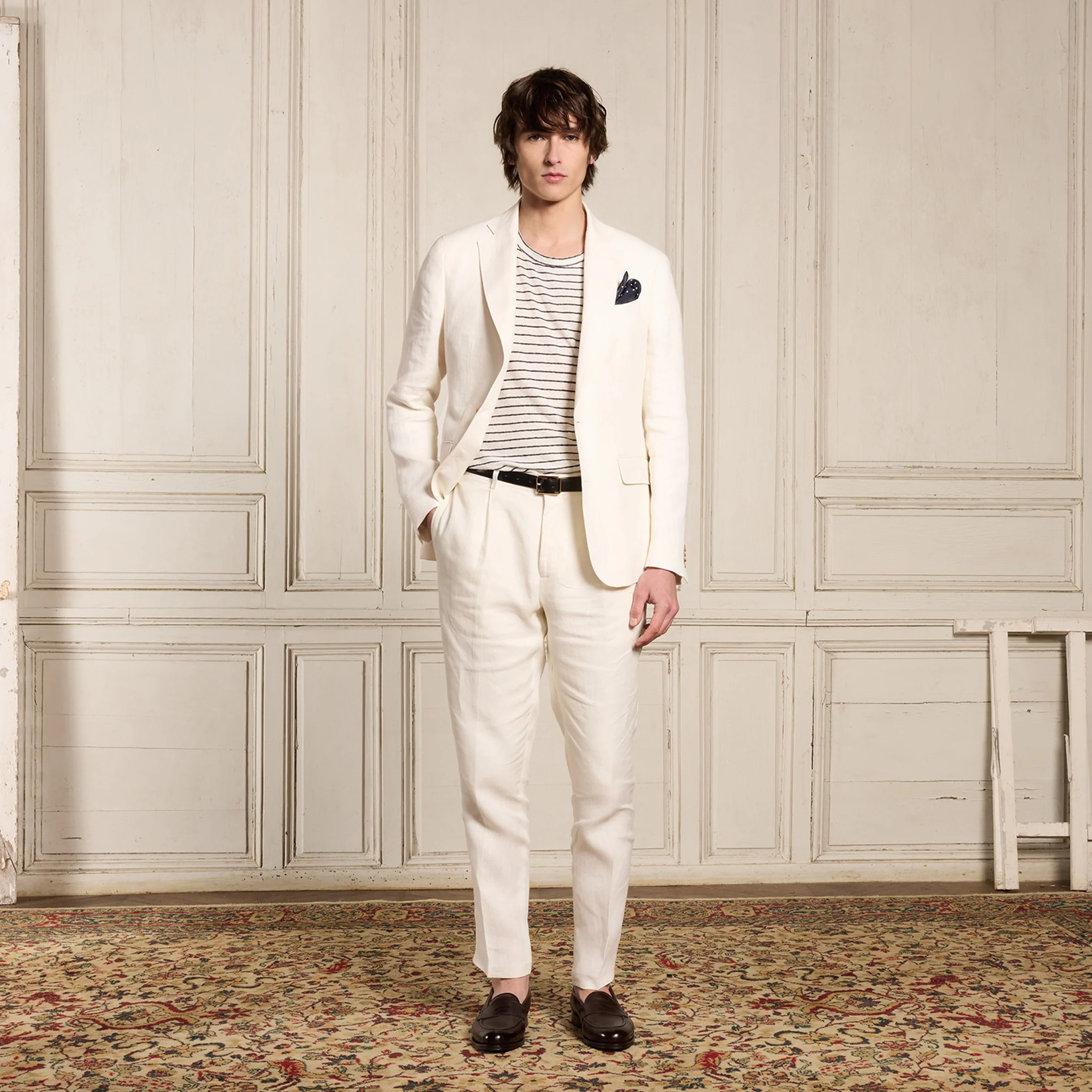 Ecru linen jacket