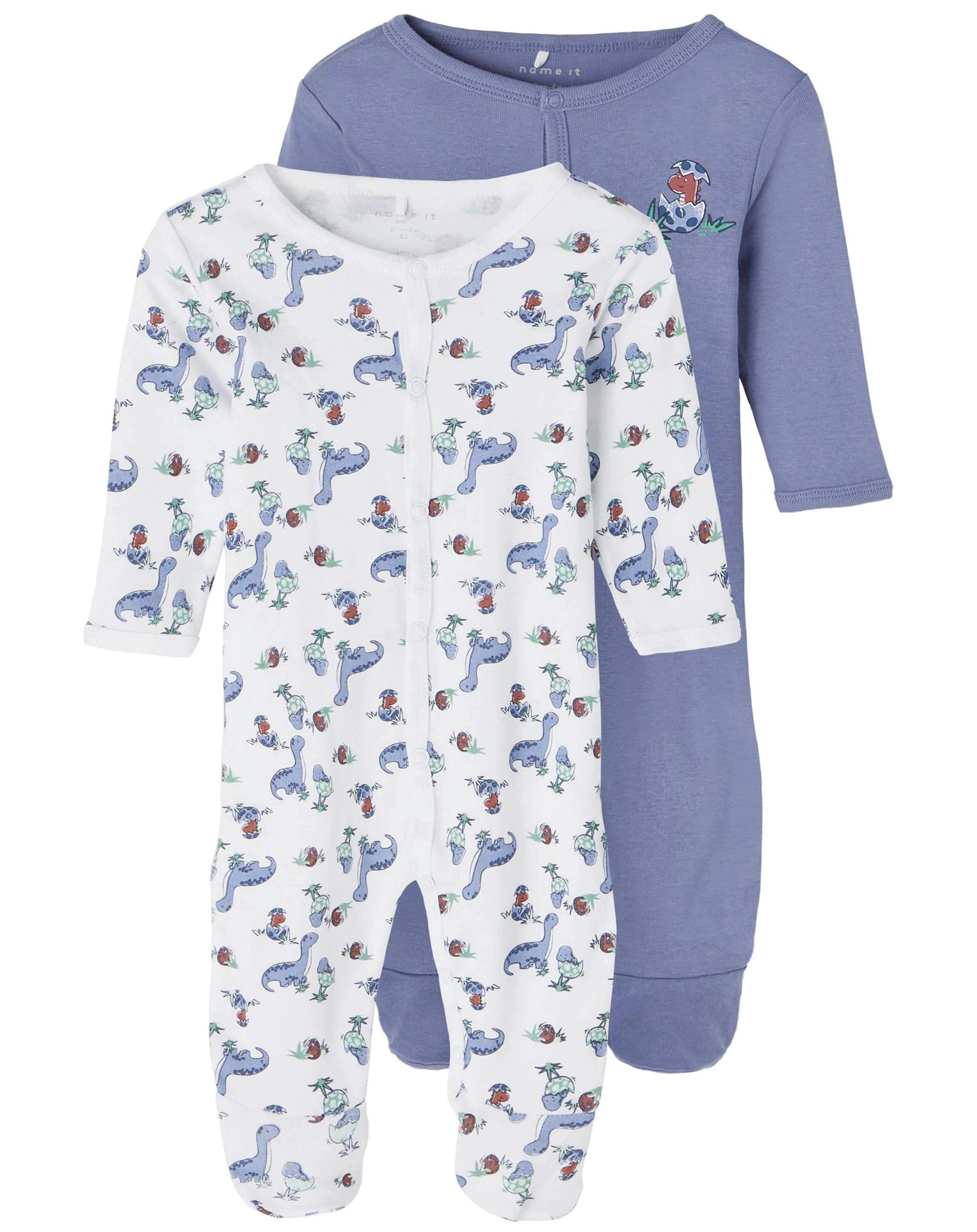 Schlafstrampler NBFNIGHTSUIT - DINO 2er Pack in wild wind