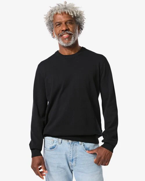 pull homme noir