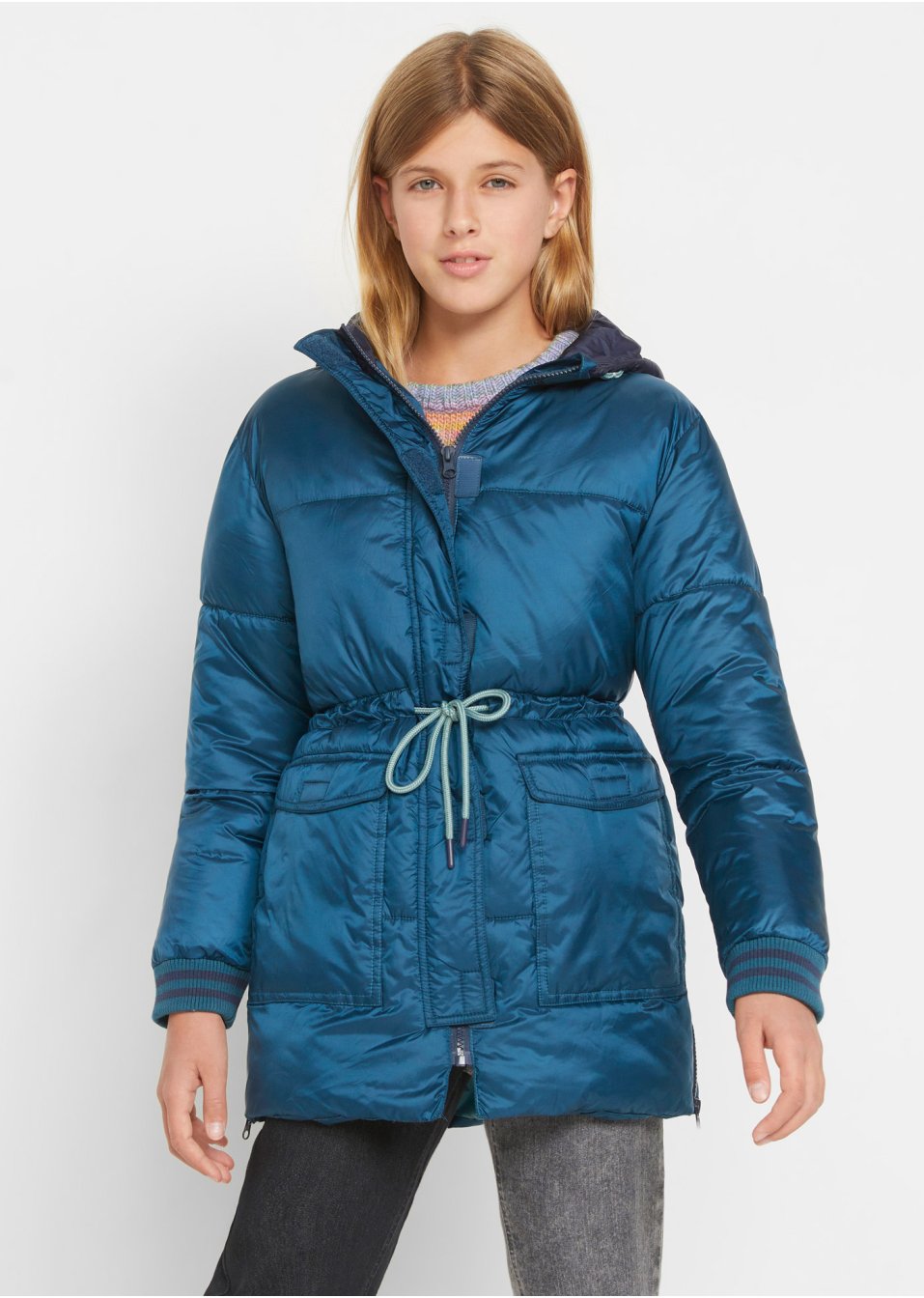 Parka imitation duvet fille