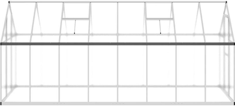 Tuinkas - Aluminium - Uv-bestendig Polycarbonaat - Weerbestendig Ontwerp