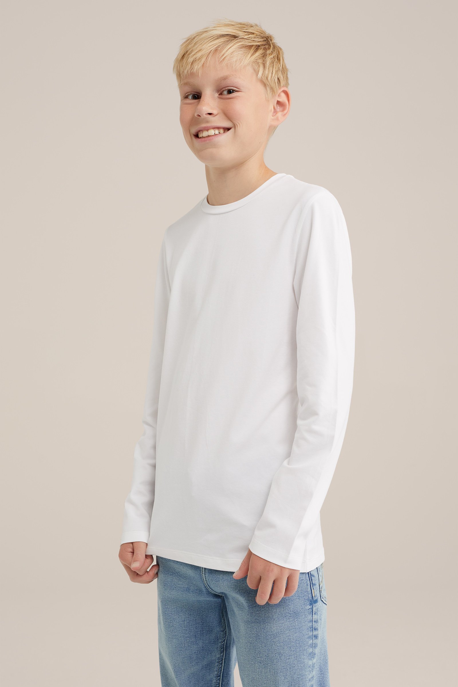 Jongens T-shirt WE Fashion Wit