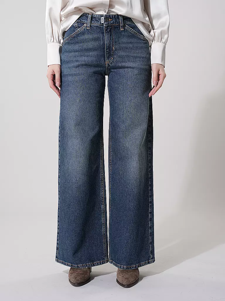 PNTS Jeans Wide Fit THE RAVER dunkelblau