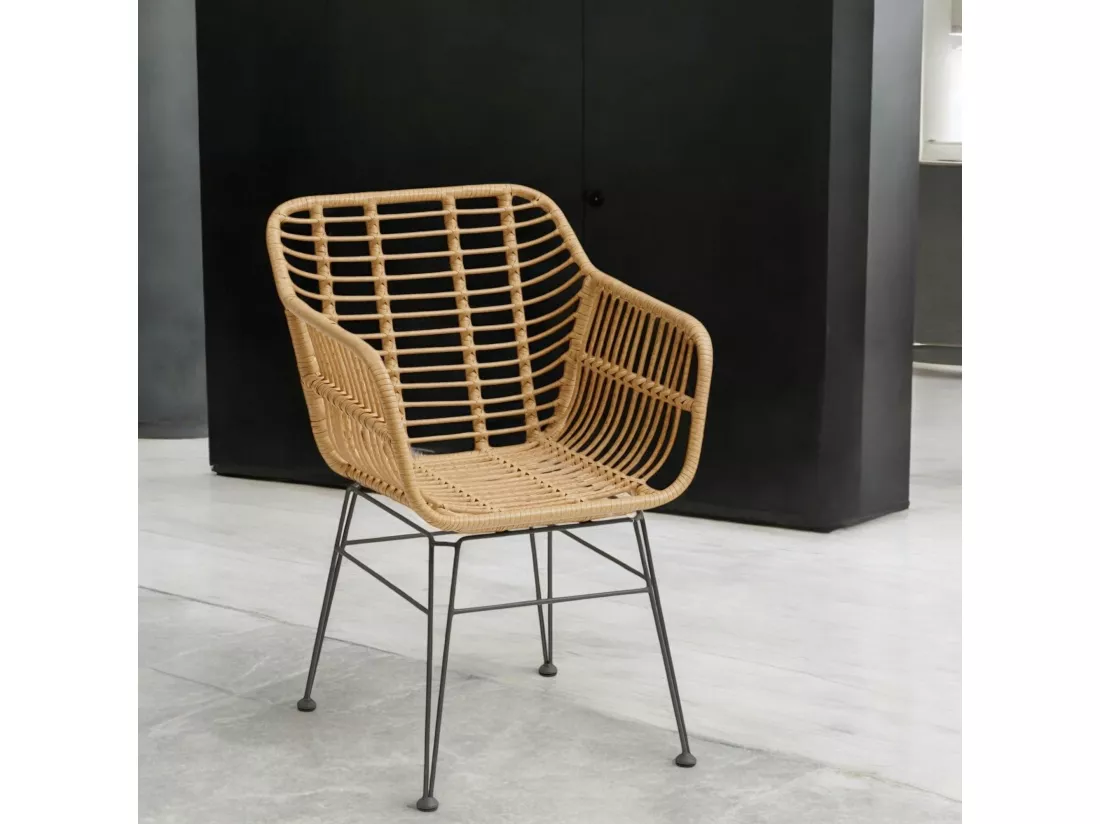 Fauteuil en rotin synthétique (lot 2) GRENADE