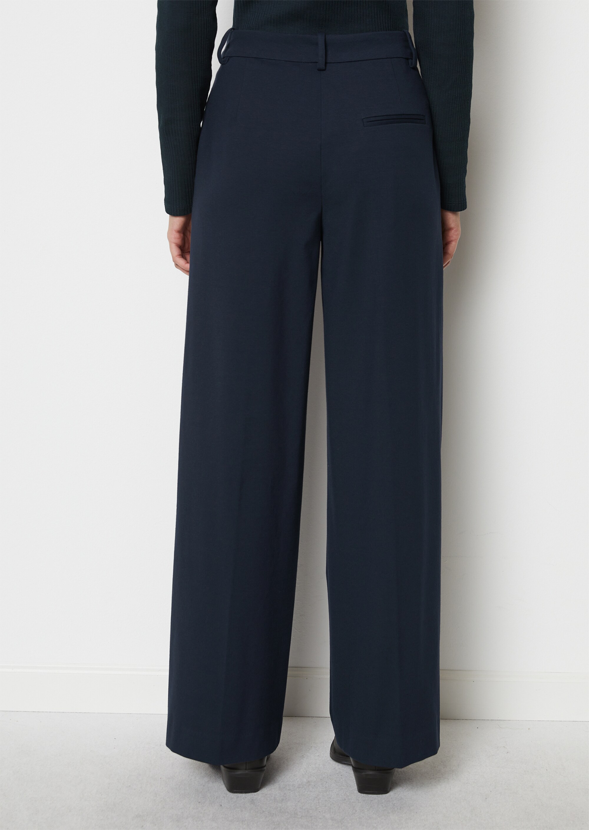 Jerseyhose wide aus Interlock-Qualität