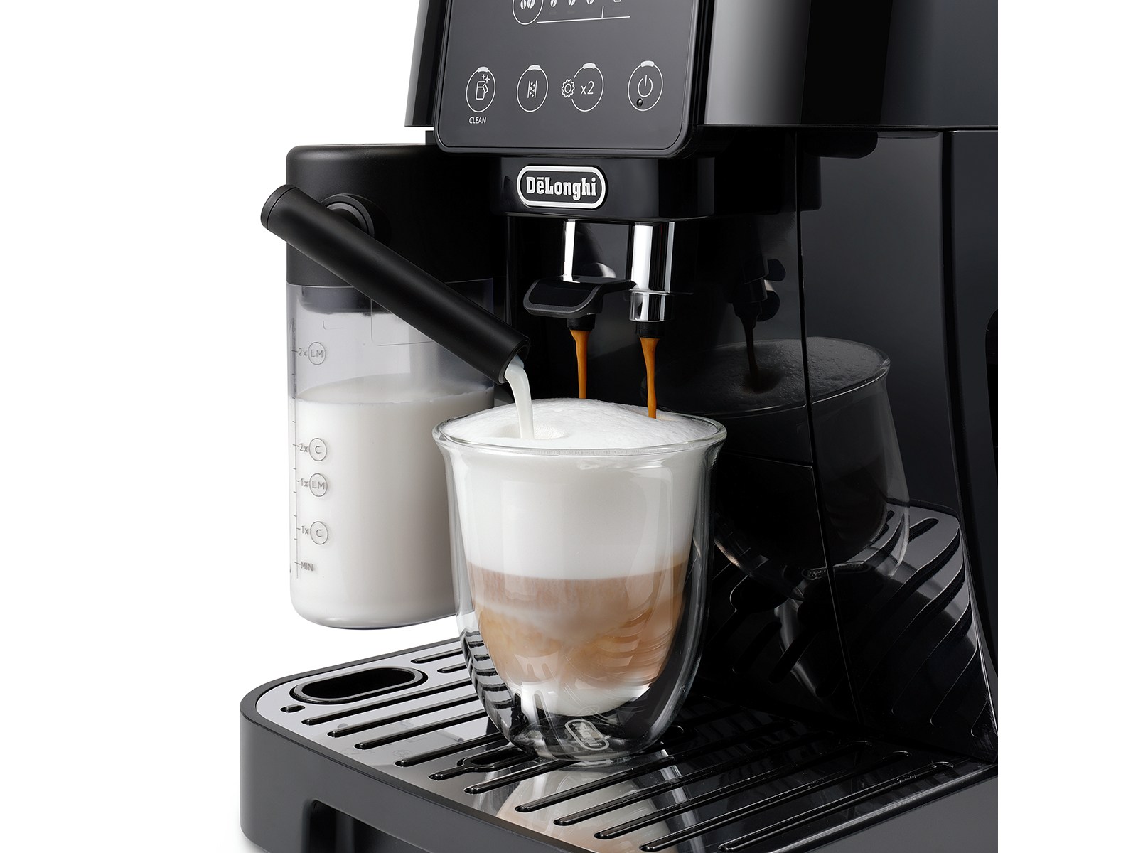 MAQUINA DE CAFE EXPRESSO FULL AUTOMATICA DELONGHI ECAM220.60.B MAGNIFICA START MILK