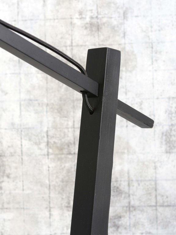 Good&Mojo Ibiza vloerlamp large zwart