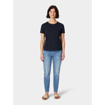 Damen-T-Shirt, Dunkelblau