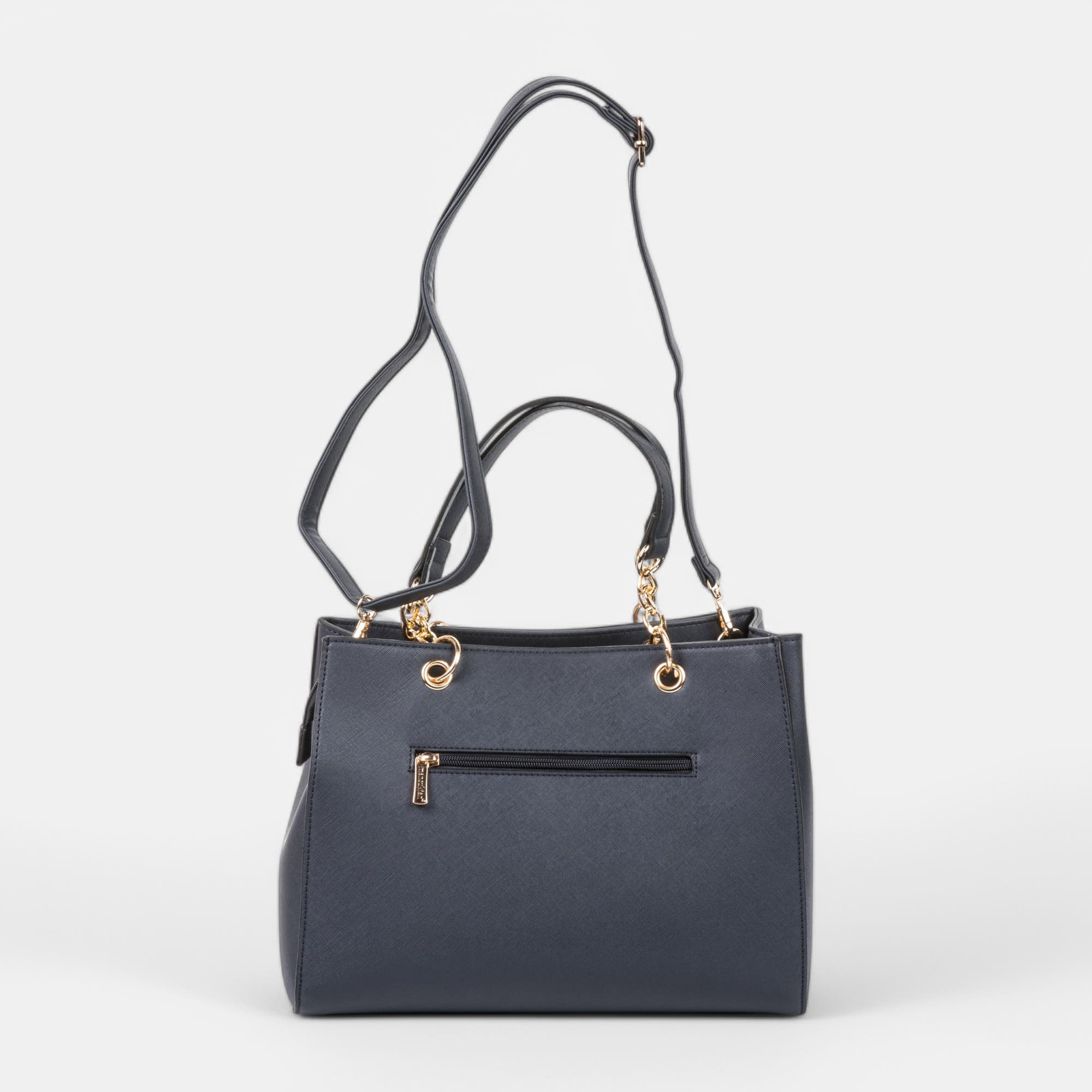 Sac à main bleu marine