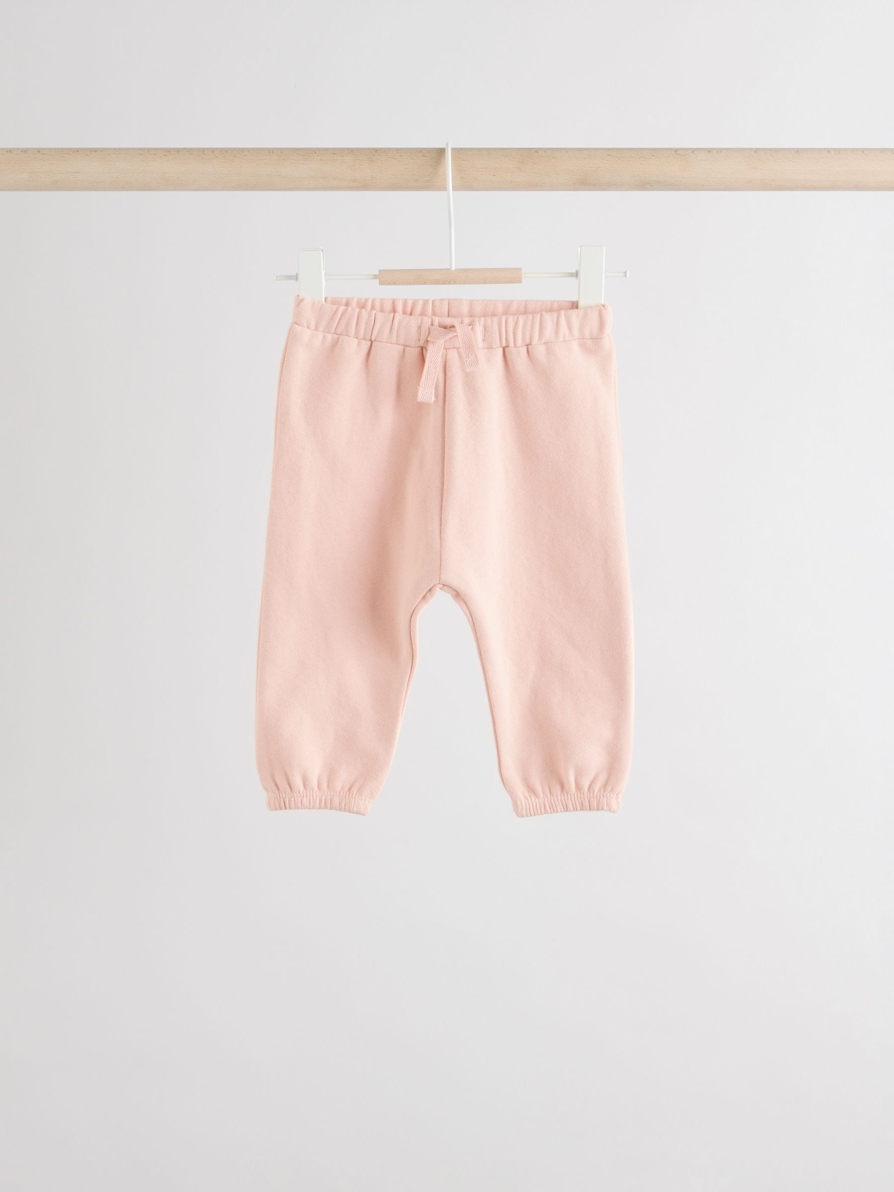 Crèmekleurig/roze - Baby sweatshirt en joggingbroek 6 -delige set (0mnd -2jr)