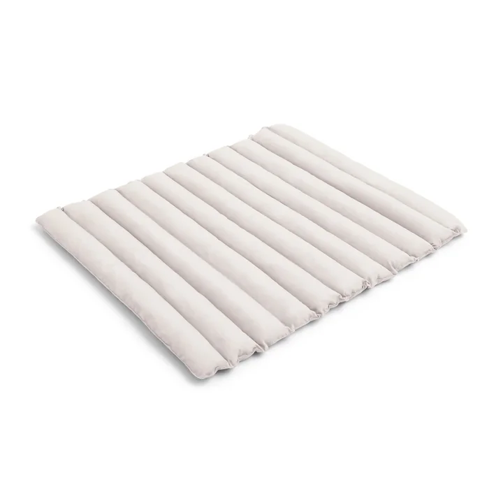 HAY - Palissade Soft Quilted Cushion, für Dining Bench, cremeweiss