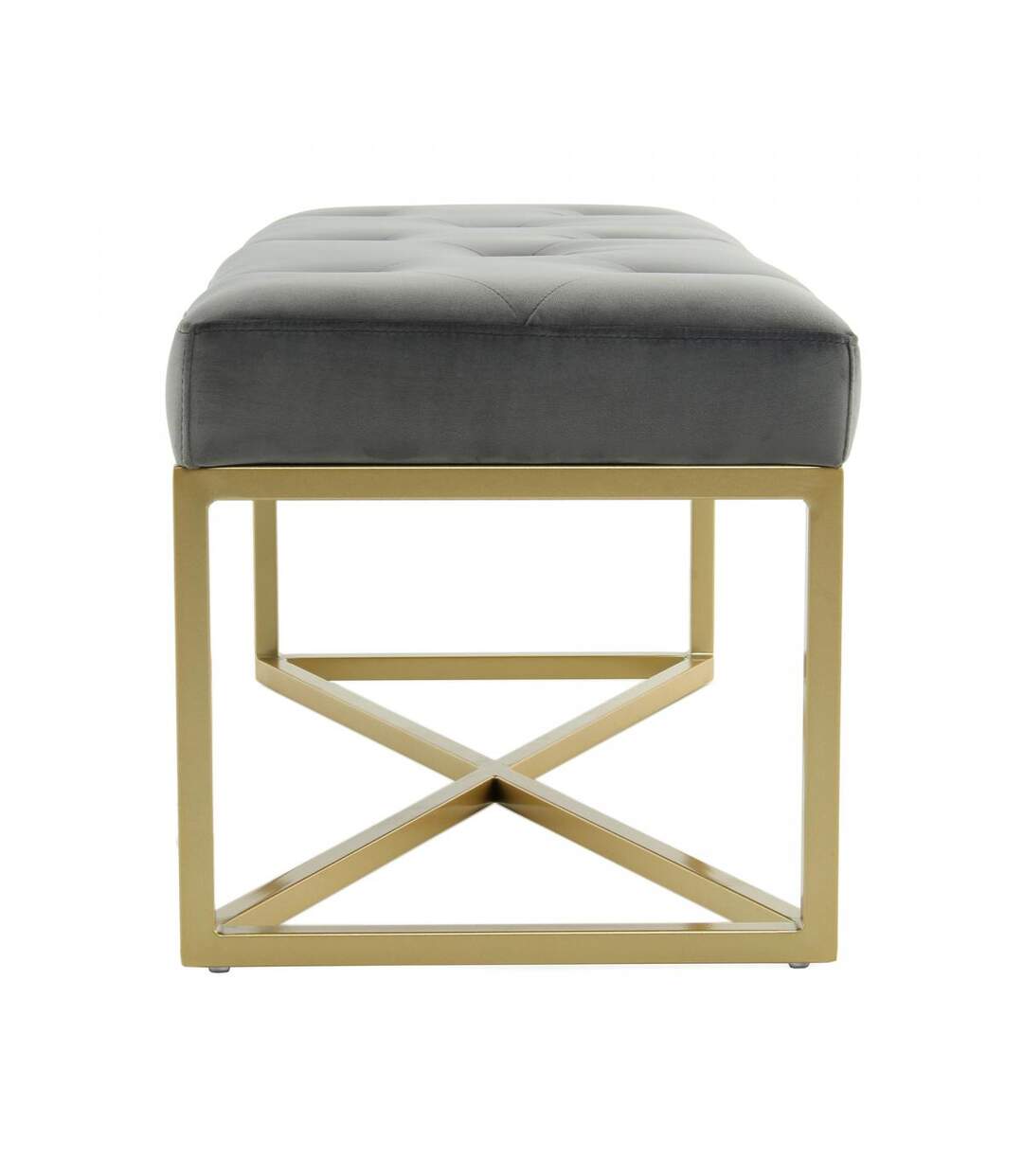 Tabouret ZAXE en polyester doux et soyeux fait main OEKO TEX