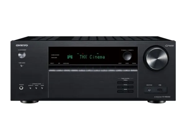 ONKYO TX-NR6100, 210 W, 7.2 kanaler, Surround, 240 W, 0,08%, 200 mV