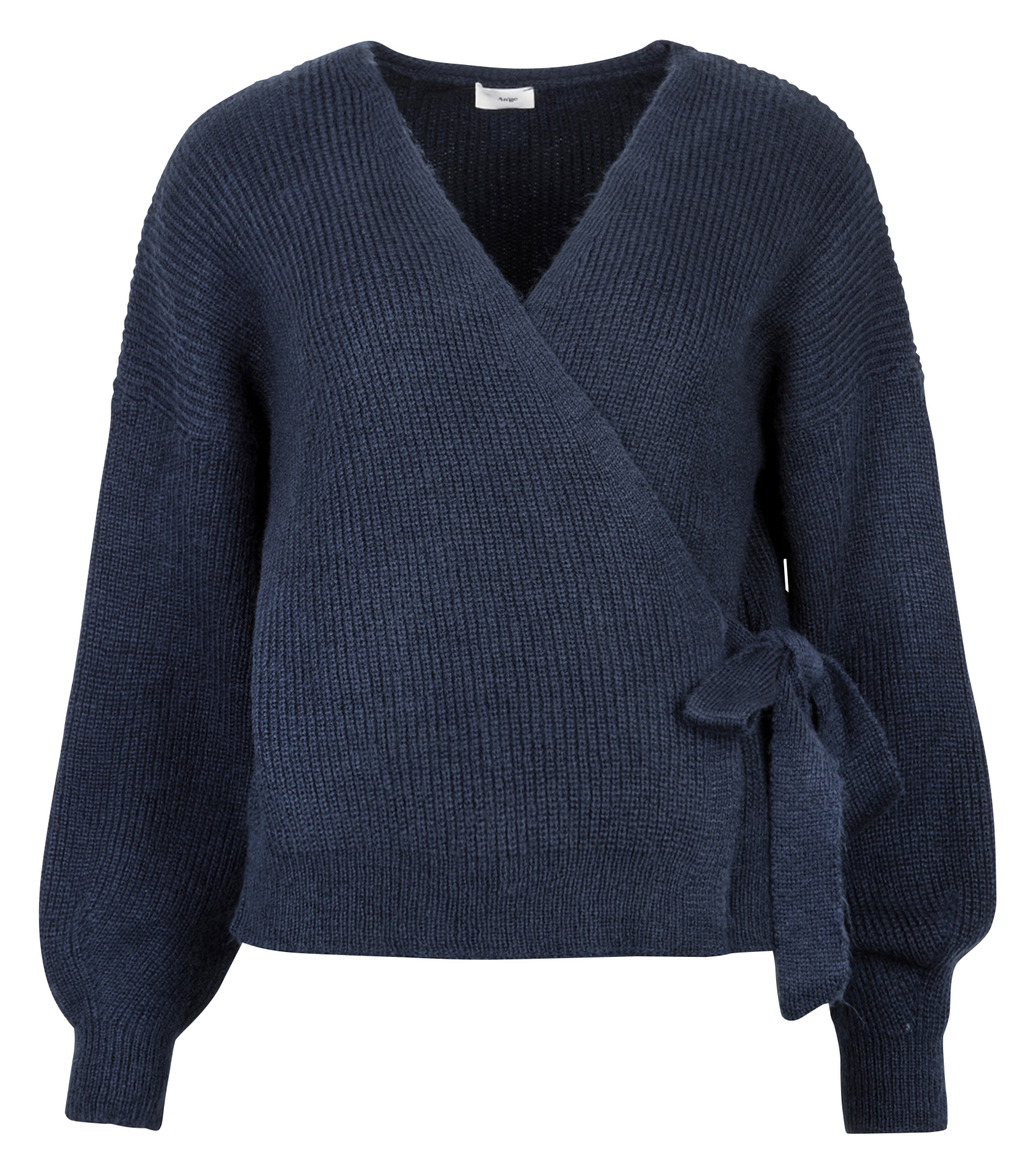 LENINONA - Cardigan col V| Bleu