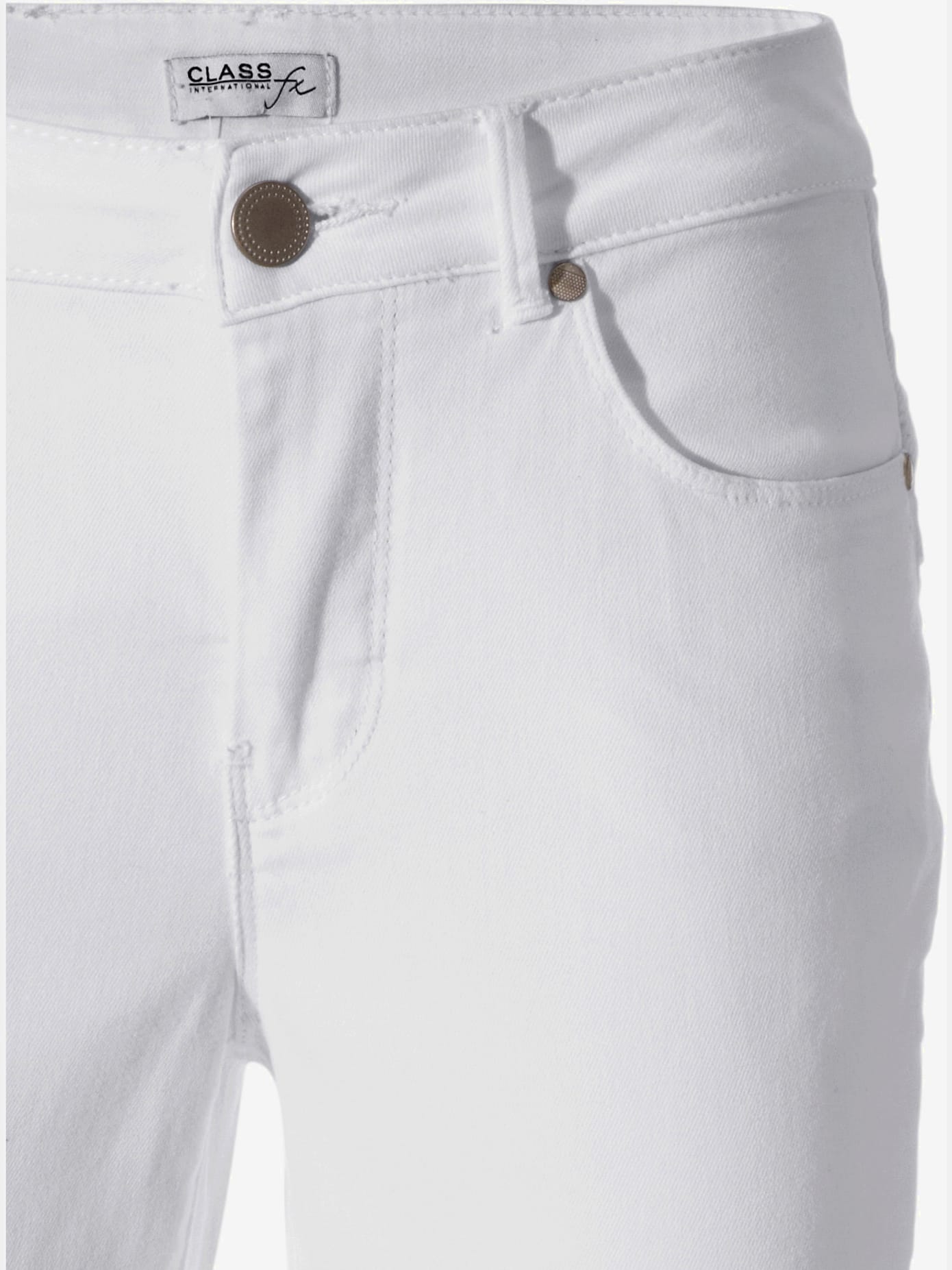 Jeans effet ventre plat coupe bootcut tendance
