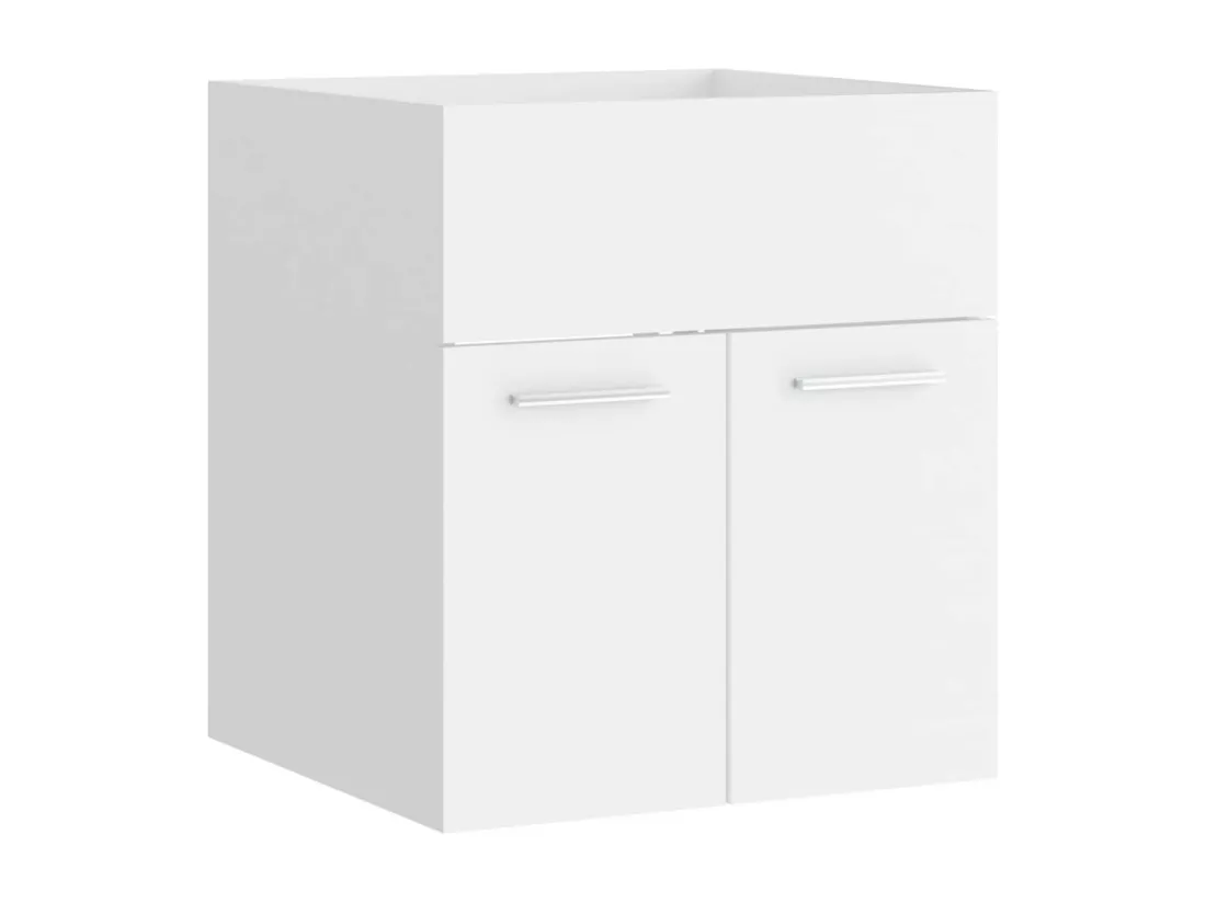 Armoire d'évier Blanc 41x38,5x46