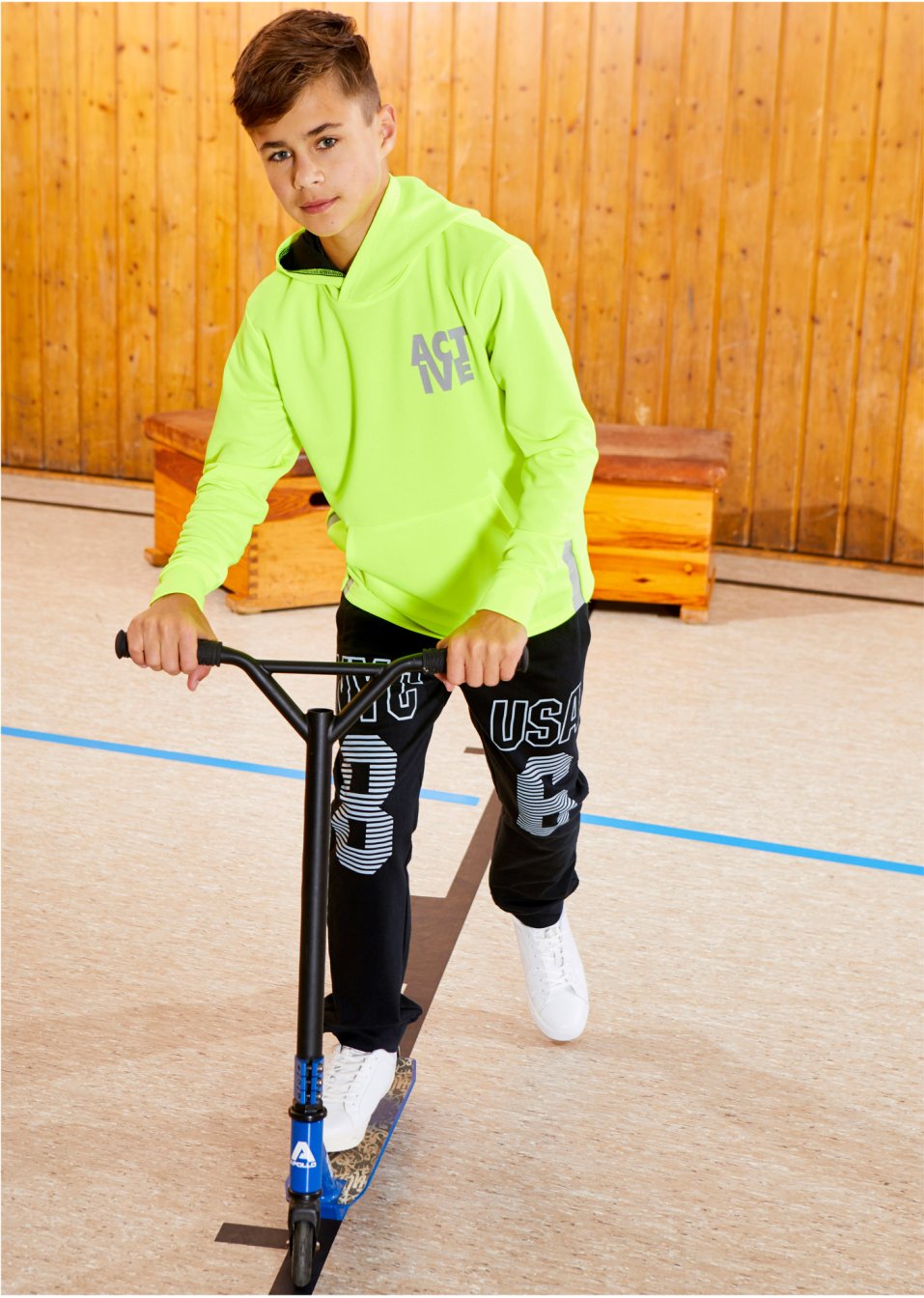 Pantalon sweat imprimé