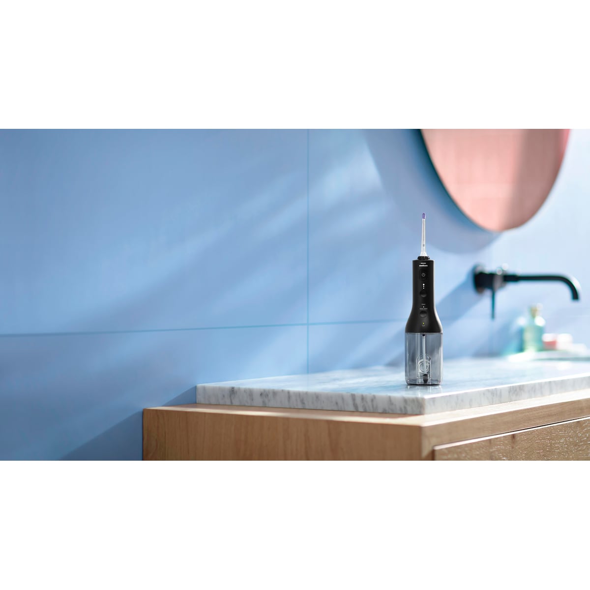 Philips 3000 Series Sonicare vannflosser HX3826/33 (sort)