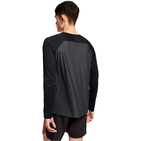 T-shirt running ON RUNNING PERFORMANCE LONG-T M BLACK/ECLIPSE