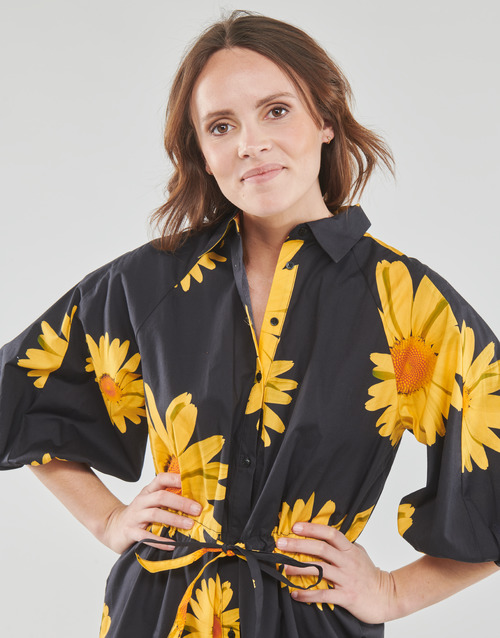 Desigual - VEST_MARGA Negro / Amarillo