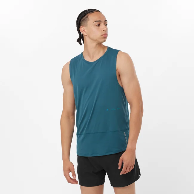 CROSS RUN GRAPHIC  Tanktop Herren