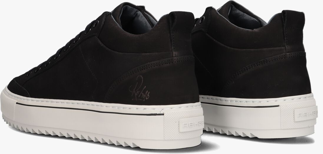 REHAB zwarte rehab lage sneakers craig