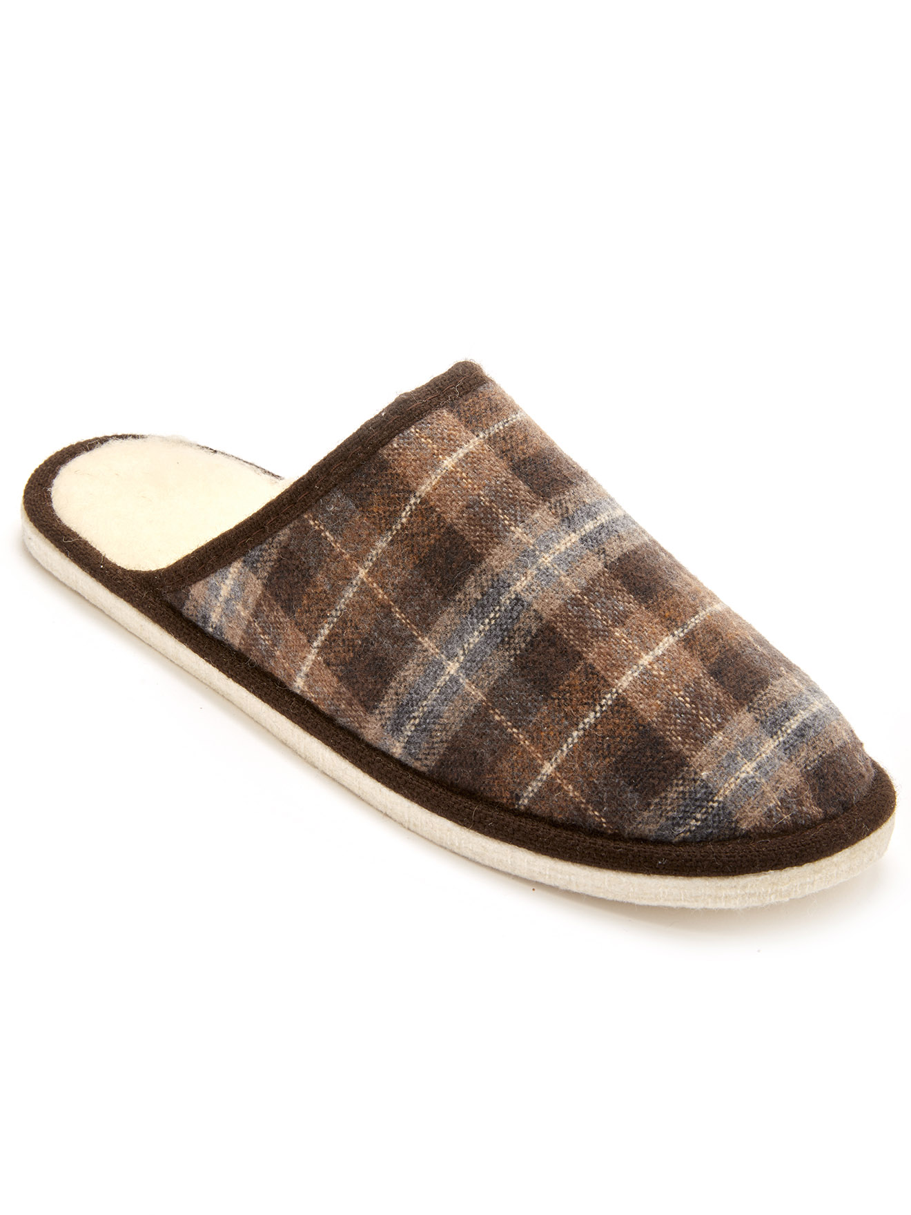 Mules mixtes fourrées laine