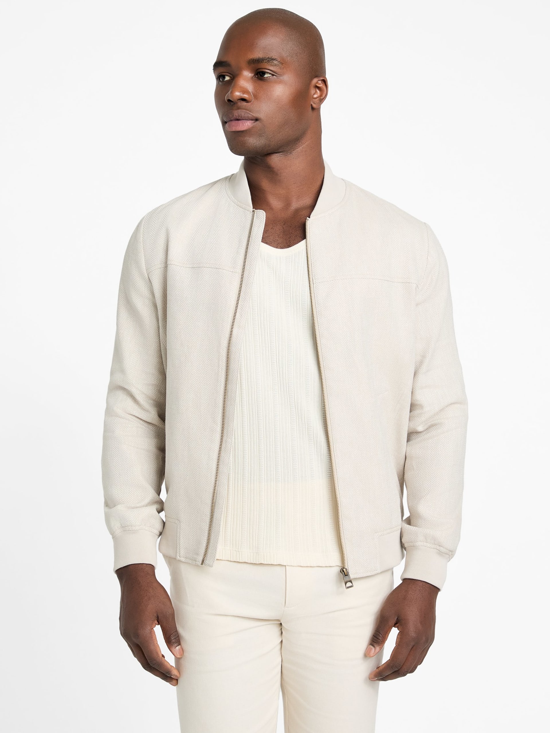 Jaqueta de voo Eco Herringbone