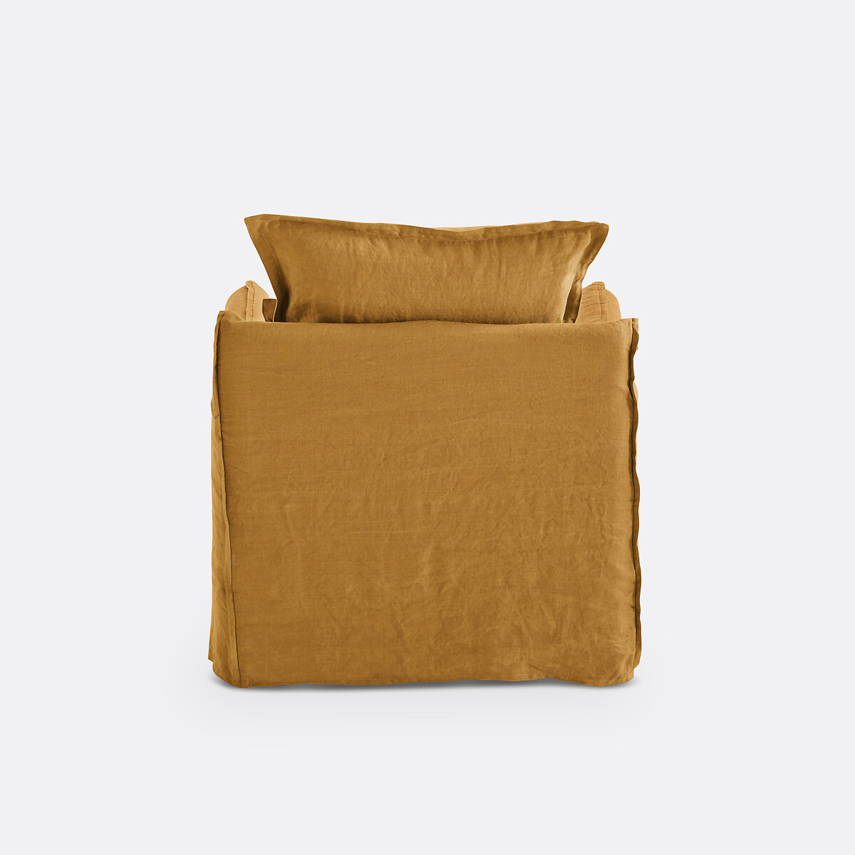 LA REDOUTE INTERIEURS<br>Poltrona de linho Gekreukt, Odna