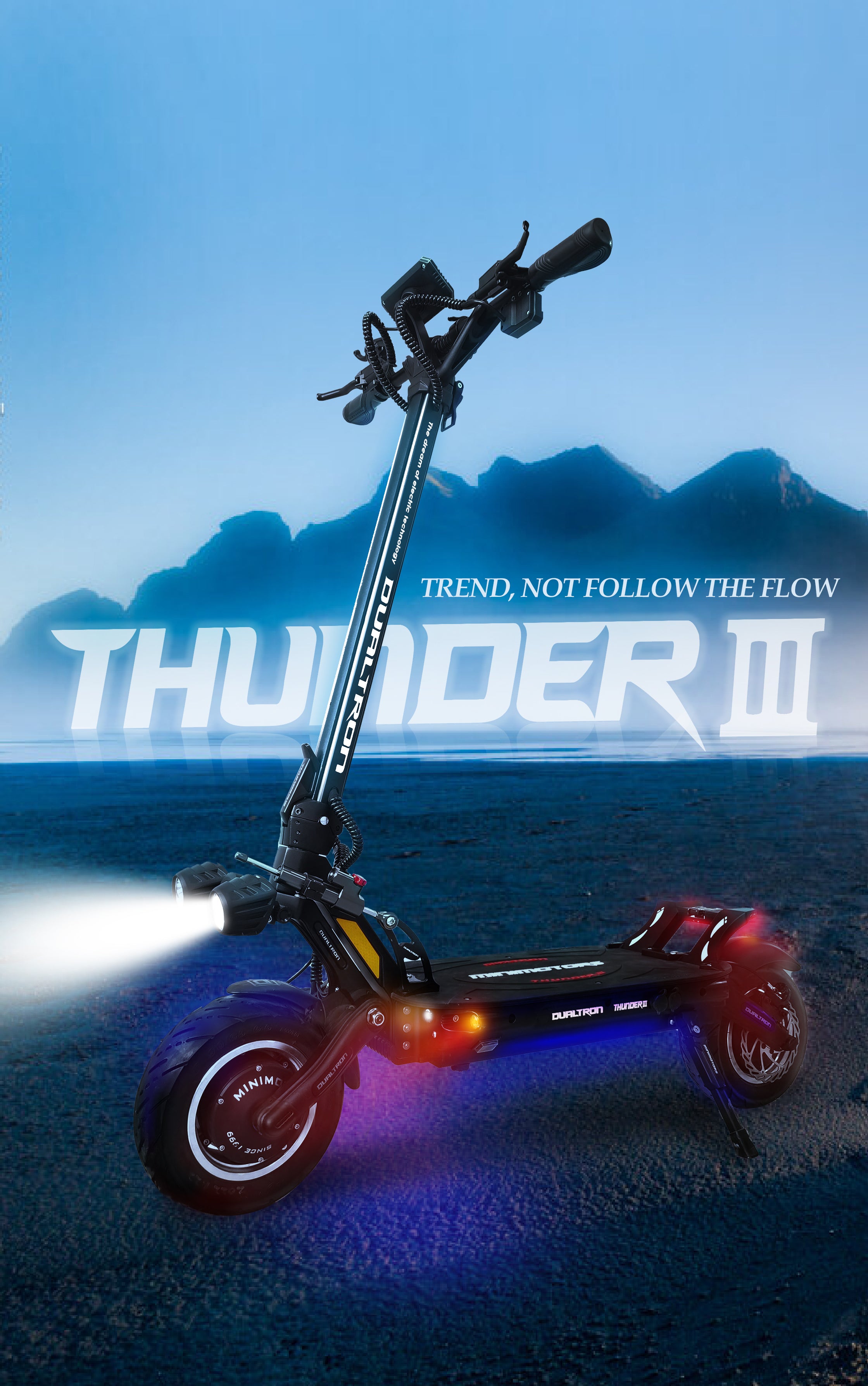 Trottinette Électrique Dualtron Thunder 3 - 11 Pouces (72V40Ah) Occasion 2024