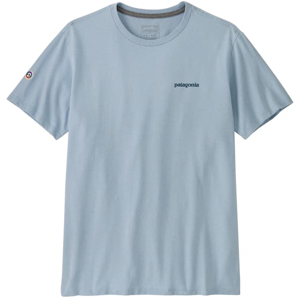 T-shirt PATAGONIA FITZ ROY ICON RESPONSIBILI-TEE FLECK BLUE
